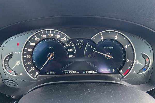 2018 BMW 5 серии с пробегом 75 633 км