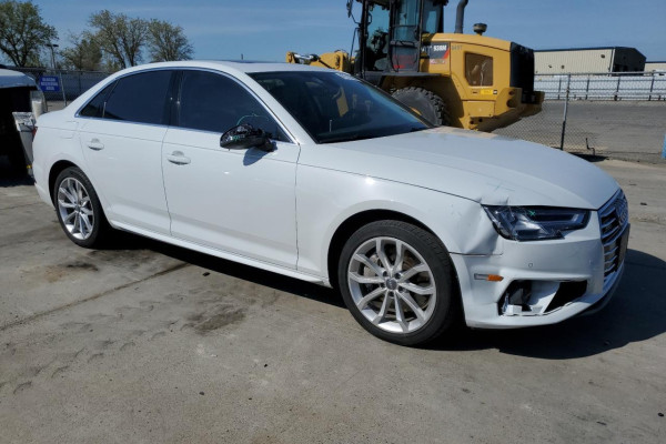 2019 Audi A4 с пробегом 39 060 км