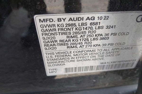 2022 Audi Q7 с пробегом 6 240 миль