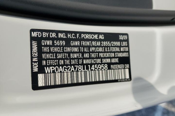 2019 Porsche Panamera с пробегом 54 541 миль