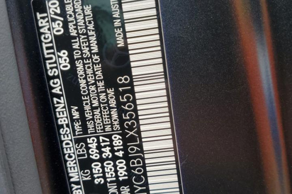 2020 Mercedes-Benz G-Класс с пробегом 36 359 миль