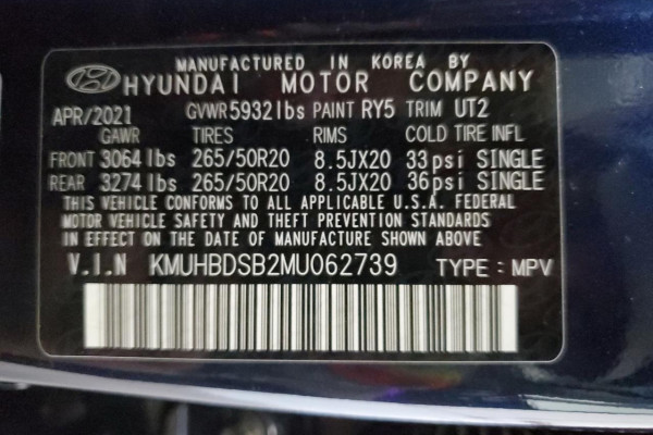 2021 Genesis GV80 с пробегом 15 447 миль