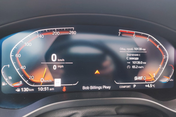 2022 BMW X3 с пробегом 10 200 км